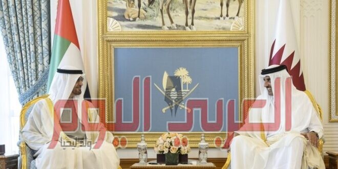 في زيارة أولى ببعدين.. محمد بن زايد يبحث في قطر العلاقات الثنائية وسبل تطويرها