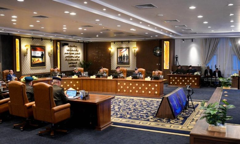 لرئيس عبد الفتاح السيسي خلال اختبارات كشف الهيئة للطلبة المُتقدمين للالتحاق بالأكاديمية العسكرية المصرية والكليات العسكرية