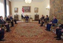 الرئيس عبد الفتاح السيسي خلال استقباله اليوم مسعد بولس كبير مستشاري الرئيس الأمريكي للشؤون العربية والأفريقية