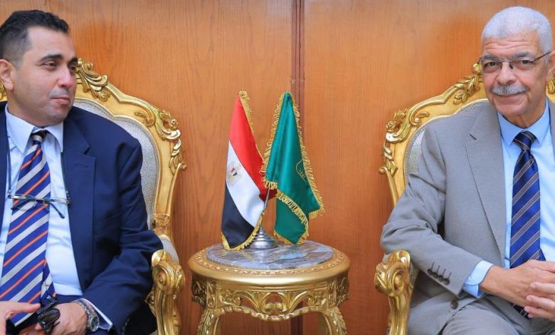 جامعة المنوفية تستقبل وحدة إدارة مشروعات تطوير التعليم العالي لمتابعة مشروعات تأهيل المعامل للاعتماد الدولي